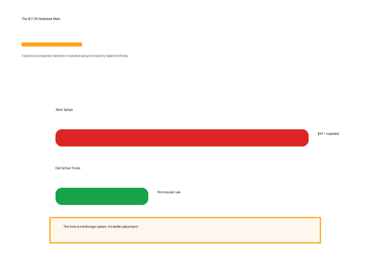 Pest control cost comparison infographic